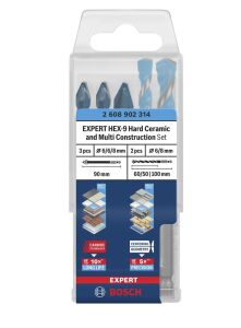 Bosch Expert HEX-9 5'li Seramik ve Çok Amaçlı Matkap Ucu Seti 2608902314