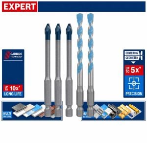 Bosch Expert HEX-9 5'li 6 mm Seramik ve Çok Amaçlı Matkap Ucu Seti 2608902313
