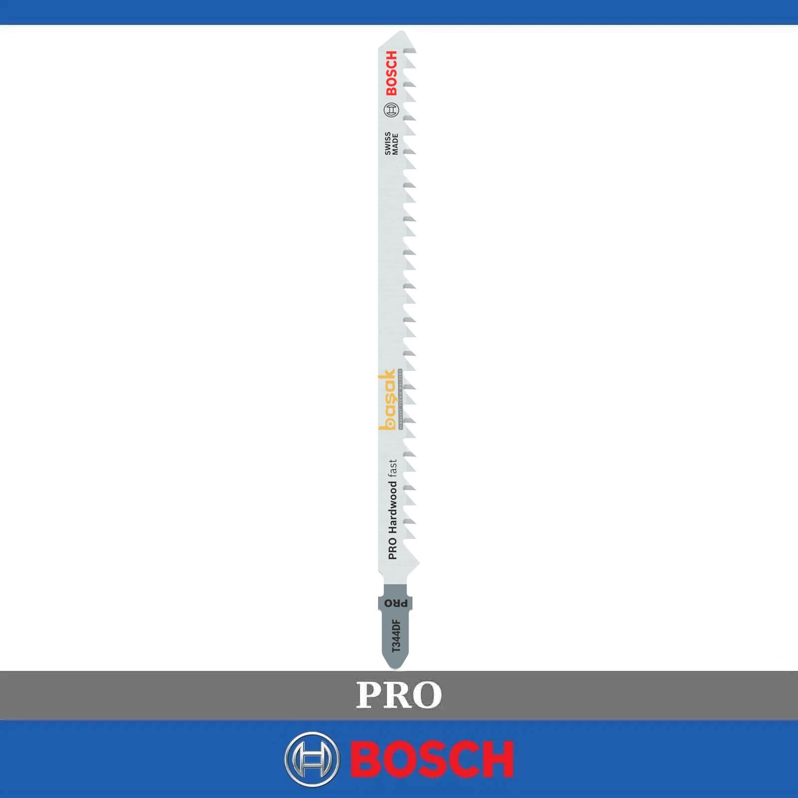 Bosch Pro T 344 DF 25'li 152 mm Uzun Sert Ahşap Dekupaj Ucu 2608655116