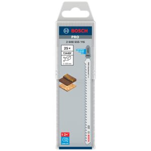 Bosch Pro T 344 DF 25'li 152 mm Uzun Sert Ahşap Dekupaj Ucu 2608655116