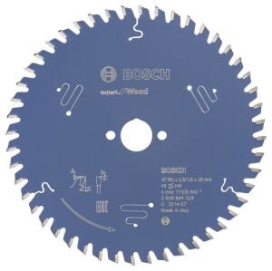 Bosch Ahşap Daire Kesme Bıçağı 165*20 mm 48 Diş Expert 2608644024