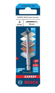 Bosch Expert HEX-9 3 mm Sert Seramik ve Fayans Matkap Ucu 2608902303