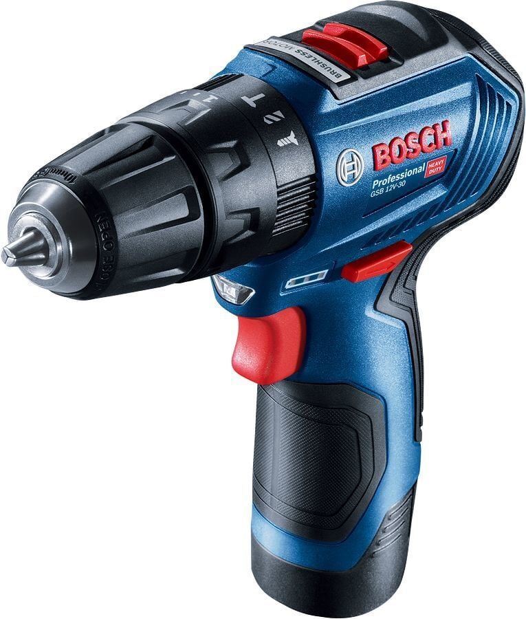 Bosch GSB 12V-30 (2x2.0Ah) Akülü Darbeli Matkap 06019G9100