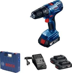 Bosch GSB 180-LI (2x2.0Ah) Akülü Darbeli Matkap 06019F8307