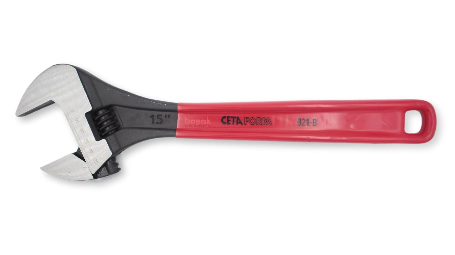 Ceta Form 375 mm 15'' Kurbağacık Anahtar B21-375B Fosfat Kaplı PVC