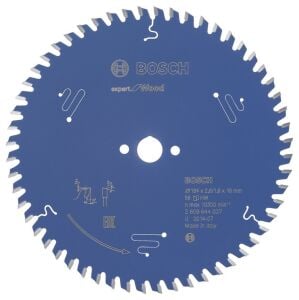 Bosch Ahşap Daire Kesme Bıçağı 184*16 mm 56 Diş Expert 2608644037