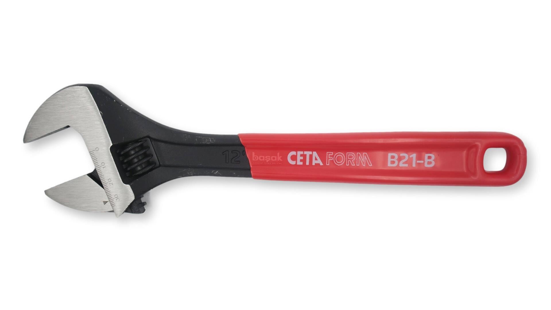 Ceta Form 300 mm 12'' Kurbağacık Anahtar B21-300B Fosfat Kaplı PVC