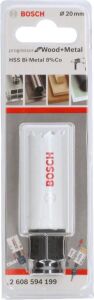 Metal ve Ahşap 20 mm Hss Bi-Metal %8 Kobaltlı Delik Testeresi BOSCH 2608594199