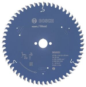 Bosch Ahşap Daire Kesme Bıçağı 184*20 mm 56 Diş Expert 2608644040