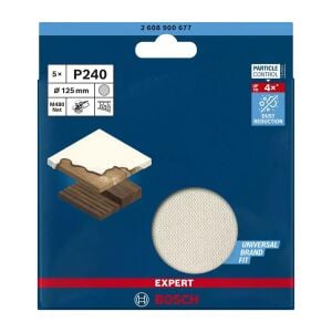 Bosch M480 125 mm 240 kum Elek Telli Ağ Zımpara 2608900677