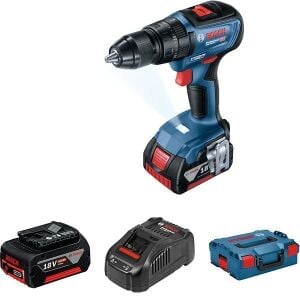 Bosch GSB 18V-50 (2x5.0Ah) Akülü Darbeli Matkap 06019H5101