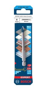 Bosch Expert HEX-9 6 mm Sert Seramik ve Fayans Matkap Ucu 2608902307