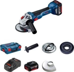 Bosch GWS 18V-10 2x5 Ah Akülü 125 mm Avuç Taşlama Makinesi 06019J4004