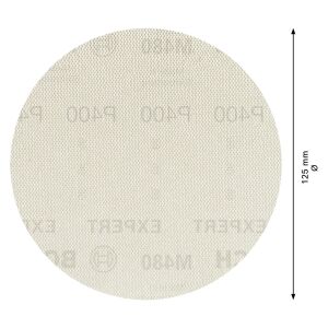 Bosch M480 125 mm 400 kum Elek Telli Ağ Zımpara 2608900679