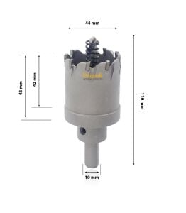 3Keego 44 mm TCT Uzun Delik Testeresi HP80