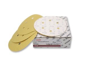 Bosch C450 150 mm 6 Delikli 120 Kum Zımpara Kağıdı 50'li 2608621725