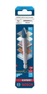 Bosch Expert HEX-9 12 mm Sert Seramik ve Fayans Matkap Ucu 2608902311