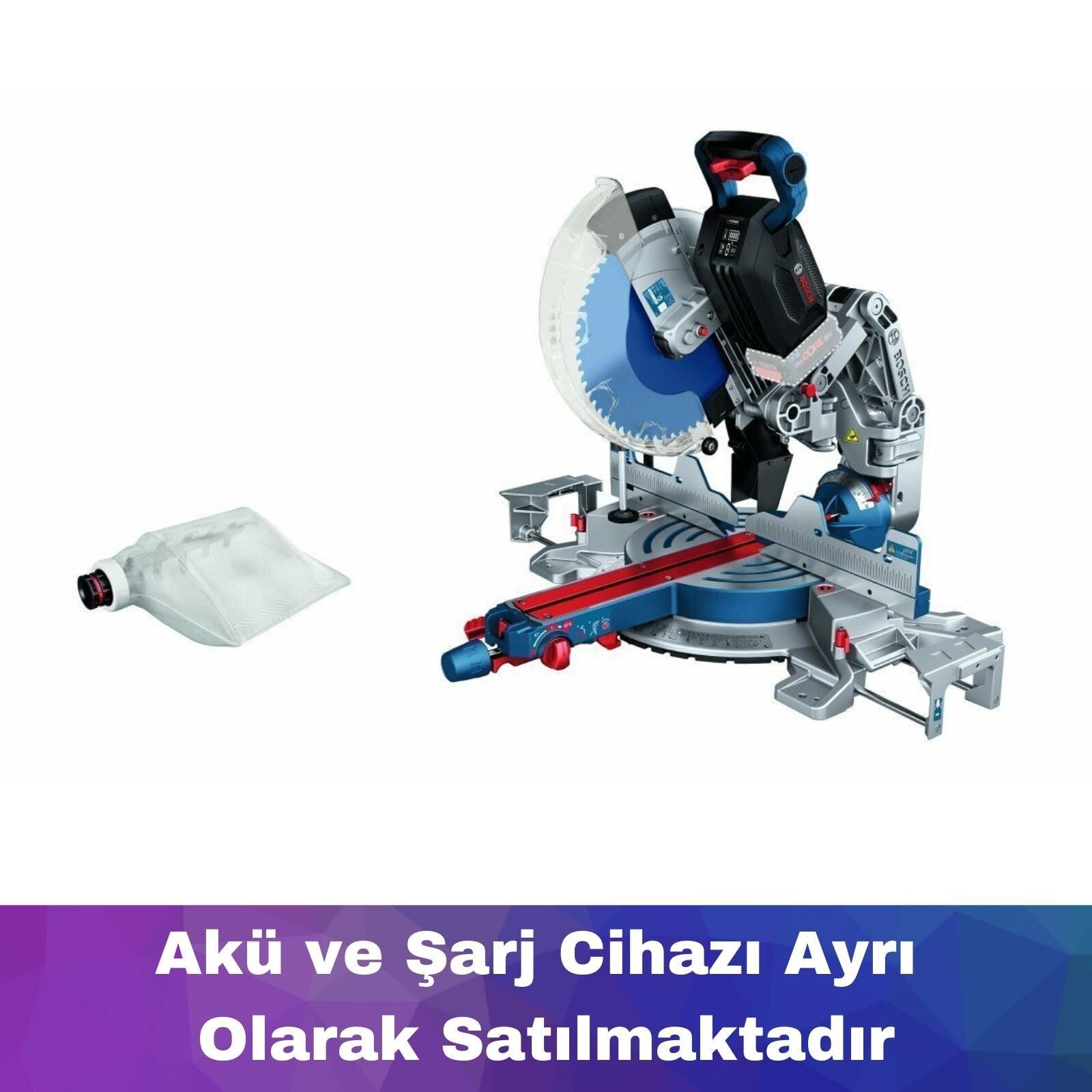 Bosch GCM 18V-305 GDC (Akü ve Şarj Yoktur) Akülü Gönye Kesme Makinesi 0601B43000