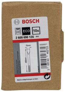 Bosch SDS Max Geniş Yassı Keski 10'lu 400 x 25 mm 2608690125