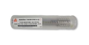 MTE M18x1,5 İnce Diş Makina Kılavuzu Düz HSSE DIN 374/C