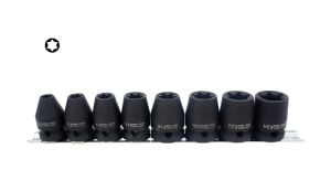 Ceta Form E10 - E24 1/2'' Dişi Torx Havalı Lokma Takımı 8 Parça C66-R08