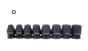 Ceta Form E10 - E24 1/2'' Dişi Torx Havalı Lokma Takımı 8 Parça C66-R08