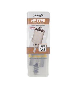 3Keego 27 mm TCT Uzun Delik Testeresi HP80