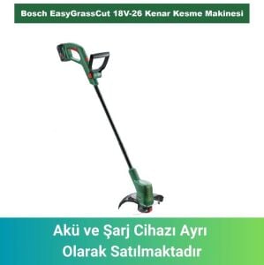 Bosch EasyGrassCut 18V-26 (Akü ve Şarj Yoktur) Kenar Kesme 06008C1C04