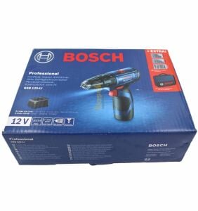 BOSCH GSB 120-LI Tek Akülü 39 Aksesuarlı Akülü Darbeli Matkap