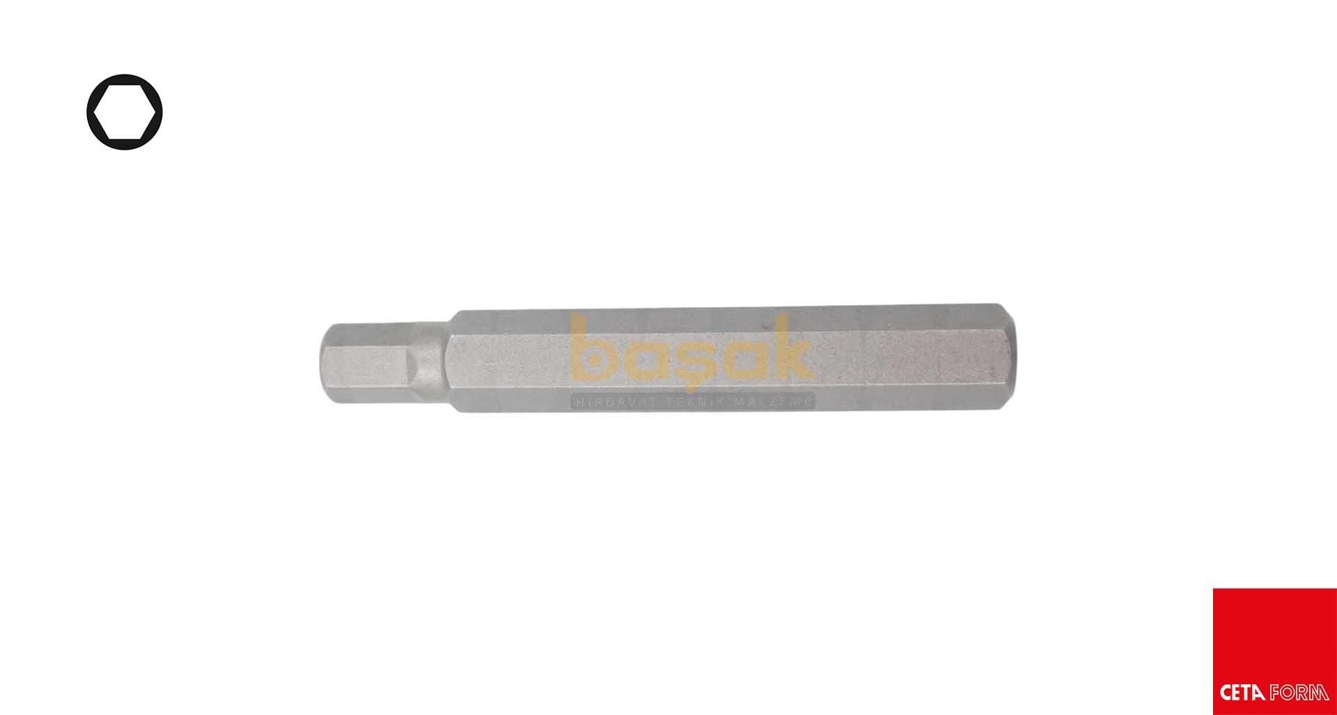 Ceta Form H10 7 x 75mm Allen Bits Uç CB/2107G