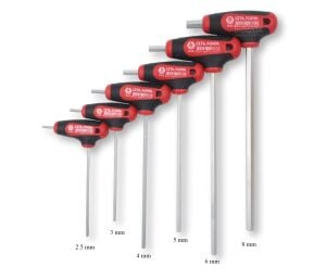Ceta Form 2,5-8 mm T Saplı Allen Takımı 6 Parça K99-10-06