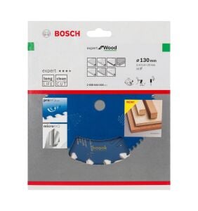 Bosch Ahşap Daire Kesme Bıçağı 130*20 mm 16 Diş Expert 2608644005
