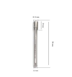 MTE M10 x 1,25 İnce Diş Makina Kılavuzu Düz HSSE DIN 374/C