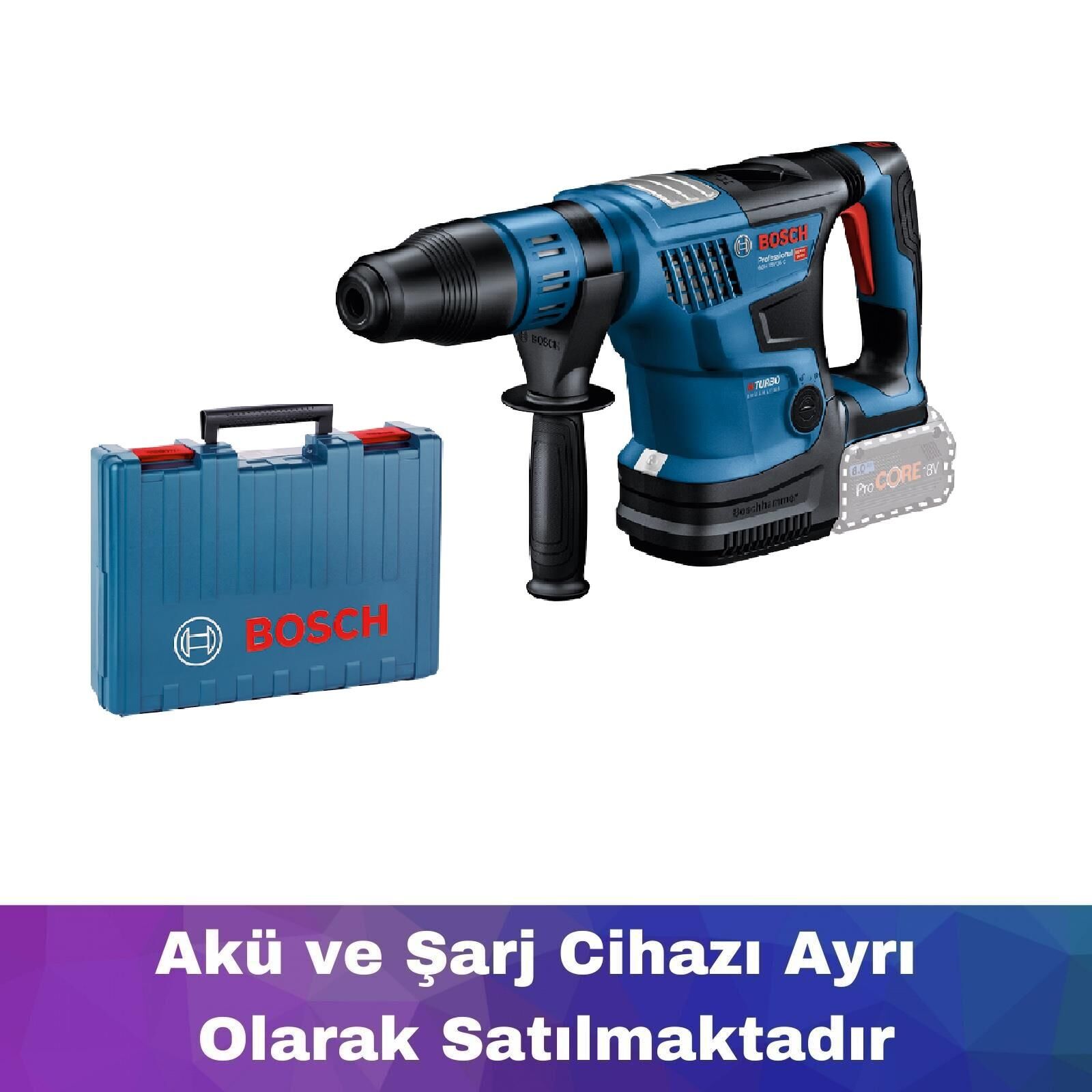 Bosch GBH 18V-36 C Akülü Sds-Max Kırıcı Delici (Akü ve Şarj Yoktur) 0611915021