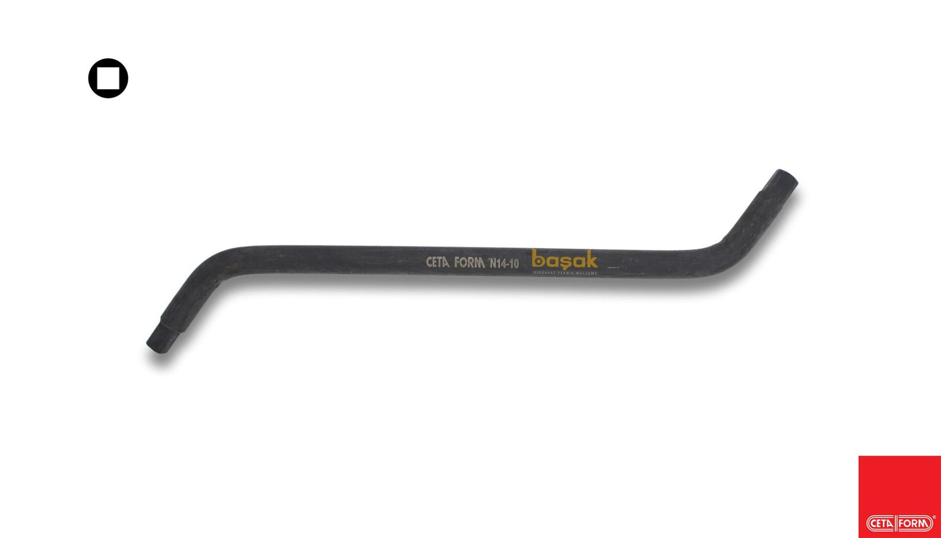 Ceta Form Tapa Anahtarı 8X10 mm N14-10