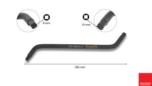 Ceta Form Tapa Anahtarı 8X10 mm N14-10