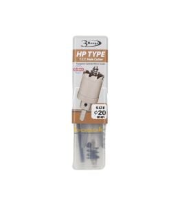 3Keego 20 mm TCT Uzun Delik Testeresi HP80