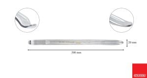 Ceta Form N23-0750 Lastik Levyesi 500-20  mm