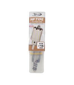3Keego 16 mm TCT Uzun Delik Testeresi HP80