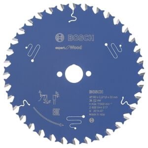 Bosch Ahşap Daire Kesme Bıçağı 160*20 mm 36 Diş Expert 2608644017
