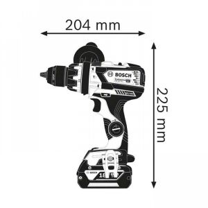 Bosch GSB 18V-110 C Akülü Darbeli Matkap ve Vidalama Makinesi (Solo) 06019G030A