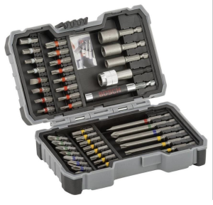 Bosch GSB 18V-50 Akülü Matkap 43 Parça Aksesuar setli 2x2 Ah 0615990M8K