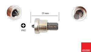 Ceta Form CB/252DB Şapkalı Yıldız Bits Uç (Alçıpan için)
