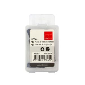 Ceta Form PH2 x 25 mm Yıldız Bits Uç (Düşük Çap) CB/262