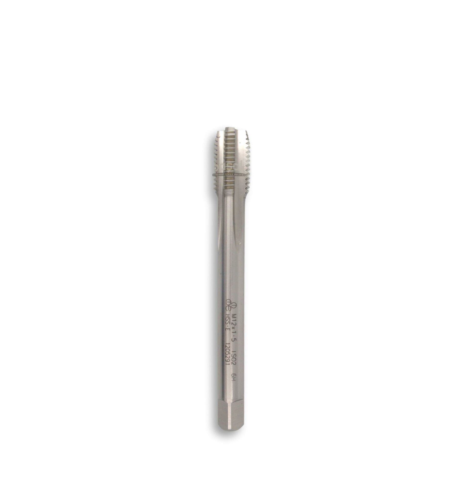 MTE M12x1,5 İnce Diş Makina Kılavuzu Düz HSSE DIN 374/C