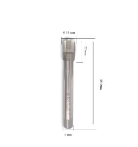 MTE M14x1,25 İnce Diş Makina Kılavuzu Düz HSSE DIN 374/C