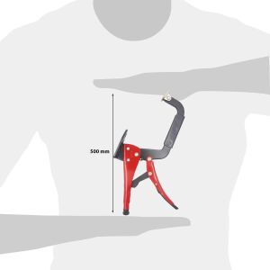 Ceta Form 500 mm X-Grip C Tipi Masa Ayarlı Pense E55T-500-2