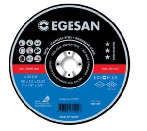 Egesan 180*3*22 İnox Kesme Taşı