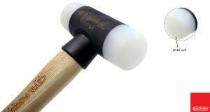 Ceta Form Ø40 mm Plastik Kafalı Çekiç L12-40