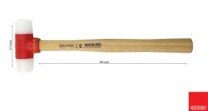 Ceta Form Ø50 Plastik Kafalı Çekiç L12-50